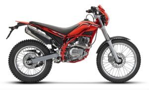 Výrobce: Beta Motors, Itálie Objem:199 ccm Max.rychlost: 115 km/h Cestovni rychlost: 80-90 km/h Suchá hmotnost: 108 kg Zdvihy: 175/160 mm Cena: 136.000,- Kč (léto 2024)
